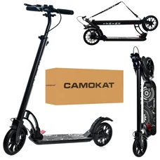 Самокат для взрослых SR 2-080-B складной, алюминиевая рама, черный