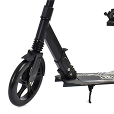 Самокат для взрослых SR 2-079-BL складной, алюминиевая рама, черно-синий фото 14