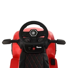 Детский электромобиль каталка - толокар M 3591 L-3 красная, с ручкой фото 63