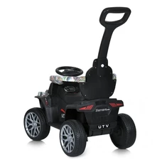 Детская каталка - толокар M 5731 EL-1 с ручкой, 2 в 1, музыка, свет, белая фото 21