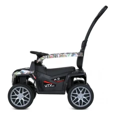 Детская каталка - толокар M 5731 EL-1 с ручкой, 2 в 1, музыка, свет, белая фото 37