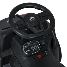 Детская каталка - толокар M 5731 EL-2 с ручкой, 2 в 1, музыка, свет, черная фото 63