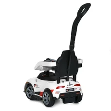 Каталка - толокар электромобиль M 6129 EBLR-1 Toyota белая, родительская ручка, пульт управления фото 21