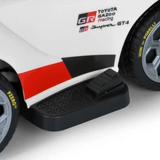 Каталка - толокар электромобиль M 6129 EBLR-1 Toyota белая, родительская ручка, пульт управления фото 71