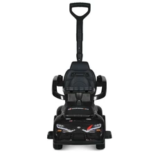 Каталка - толокар электромобиль M 6129 EBLR-2 Toyota черная, родительская ручка, пульт управления фото 14