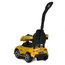 Каталка - толокар электромобиль M 6129 EBLR-6 Toyota желтая, родительская ручка, пульт управления фото 21
