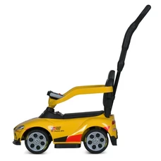 Каталка - толокар электромобиль M 6129 EBLR-6 Toyota желтая, родительская ручка, пульт управления фото 37