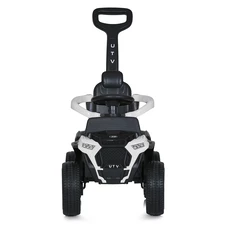 Детская каталка - толокар Bambi M 4802 EL-1 белая, родительская ручка, музыка, свет фото 14