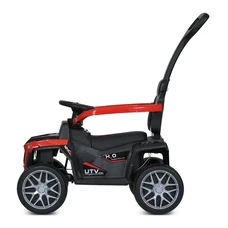 Детская каталка - толокар Bambi M 4802 EL-3 красная, родительская ручка, музыка, свет фото 37