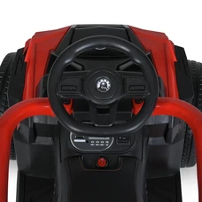 Детская каталка - толокар Bambi M 4802 EL-3 красная, родительская ручка, музыка, свет фото 71