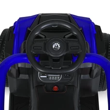 Детская каталка - толокар Bambi M 4802 EL-4 синяя, родительская ручка, музыка, свет фото 71