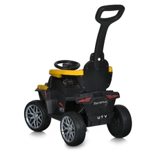 Детская каталка - толокар Bambi M 4802 EL-6 желтая, родительская ручка, музыка, свет фото 21