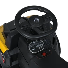 Детская каталка - толокар Bambi M 4802 EL-6 желтая, родительская ручка, музыка, свет фото 63