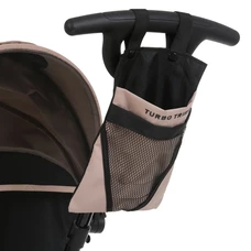 Трехколесный велосипед Turbo Trike MT 1055 Beige бежевый, с ручкой, складной фото 28