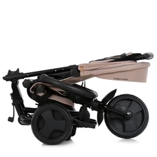 Трехколесный велосипед Turbo Trike MT 1055 Beige бежевый, с ручкой, складной фото 63