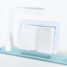 Детская парта Bambi M 5068-12 со стульчиком, регулируется высота, лампа, светло-голубая фото 54