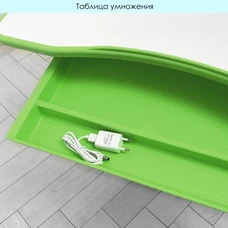 Детская металлическая парта M 4428-5 зеленая, со стульчиком, высота регулируется фото 54