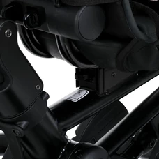 Трехколесный велосипед Turbo Trike MT 1055 Black черный, с ручкой, складной фото 71