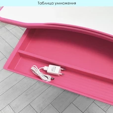 Детская металлическая парта M 4428-8-2 светло-розовая, со стульчиком, высота регулируется фото 41