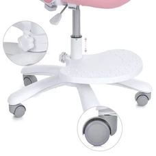 Детское кресло Bambi M 6057-8 с подлокотниками и подножкой, регулируется высота, розовое фото 54