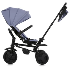 Трехколесный велосипед Turbo Trike MT 1055 Grey серый, с ручкой, складной фото 14