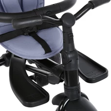 Трехколесный велосипед Turbo Trike MT 1055 Grey серый, с ручкой, складной фото 11