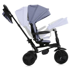 Трехколесный велосипед Turbo Trike MT 1055 Grey серый, с ручкой, складной фото 21