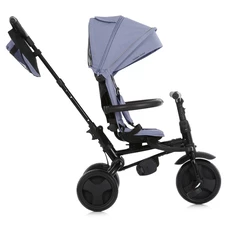 Трехколесный велосипед Turbo Trike MT 1055 Grey серый, с ручкой, складной фото 37