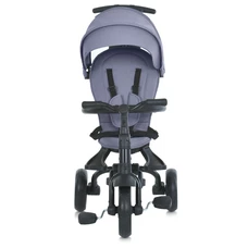 Трехколесный велосипед Turbo Trike MT 1055 Grey серый, с ручкой, складной фото 63