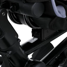 Трехколесный велосипед Turbo Trike MT 1055 Grey серый, с ручкой, складной фото 86