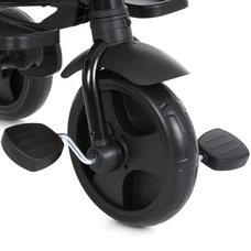 Трехколесный велосипед Turbo Trike MT 1055 Grey серый, с ручкой, складной фото 92