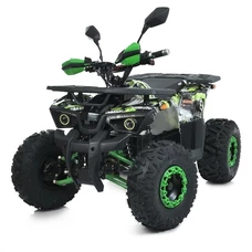 Квадроцикл HB-EATV 1450H-5 (MP3) с бесщеточным мотором 1450W, 5 аккумуляторов, зеленый