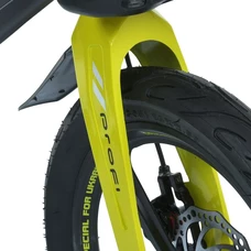 Детский велосипед 18д. Prof1 MB 181020-3 Stellar, с корзинкой, черно-желтый фото 37