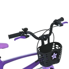 Детский велосипед 18д. Prof1 MB 181020-5 Stellar, с корзинкой, сиреневый фото 21
