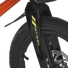 Детский велосипед 18д. Prof1 MB 181020-6 Stellar, с корзинкой, красно-желтый фото 37