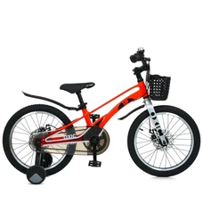 Детский велосипед Prof1 18д. MB 18Oxic Neon orange, с корзинкой, оранжевый фото 14