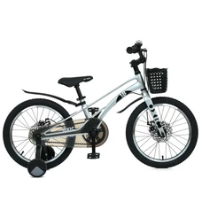 Детский велосипед Prof1 18д. MB 18Oxic Grey с корзинкой, серый фото 14