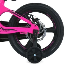 Детский велосипед 16д. Prof1 Stellar MB 161020-2, корзинка, магниевая рама, розовый фото 54