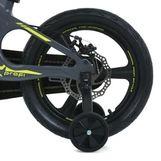 Детский велосипед 16д. Prof1 Stellar MB 161020-3, корзинка, магниевая рама, черно-желтый фото 54