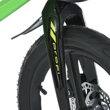 Детский велосипед 16д. MB 161020-7 Prof1 Stellar, корзинка, магниевая рама, лаймовый фото 37