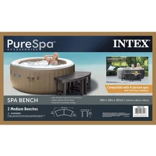 Лавка Intex 28514 для СПА размеры 124 x 48 x 42 cм фото 54