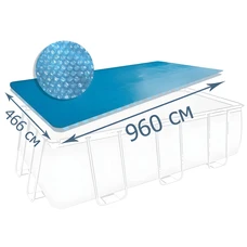 Теплосберегающий тент Intex 28018 Solar Cover для бассейна 975 х 488 см