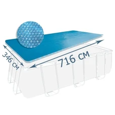 Теплосберегающий тент Intex 28017 Solar Cover для бассейна 732 х 366 см