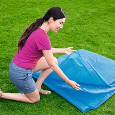 Теплосберегающий тент Intex 28012 Solar Cover для бассейна 366 см фото 14