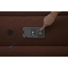 Надувная кровать Bestway 69160 с электронасосом, 203 х 152 х 51 см. фото 41