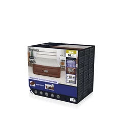 Надувная кровать Bestway 69160 с электронасосом, 203 х 152 х 51 см. фото 86