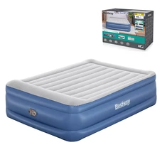 Надувная кровать Bestway 67614 с электронасосом, 203 х 152 х 56 см.
