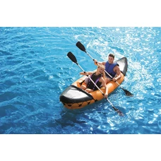 Двухместная надувная лодка Bestway 65077 байдарка, 321 х 88 х 41 см., Lite-Rapid X2 Kayak фото 14