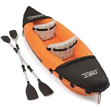 Двухместная надувная лодка Bestway 65077 байдарка, 321 х 88 х 41 см., Lite-Rapid X2 Kayak фото 37