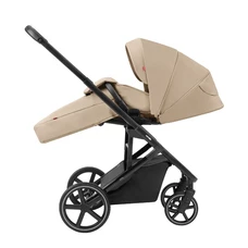 Универсальная коляска Carrello Alfa CRL-6522 Natural Beige бежевая, 2 в 1, регулируемая ручка фото 37